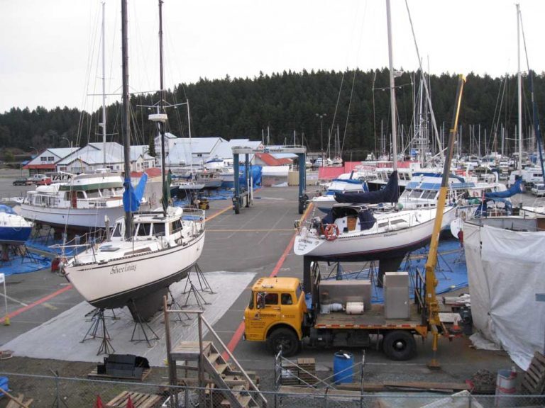 boats in storage